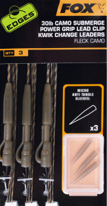 Fox - Submerge Power Grip Lead Clip Kwik Change