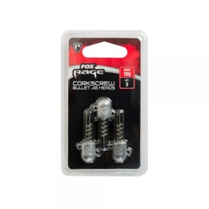 Fox Rage - Corkcrew Bullet Jig Heads