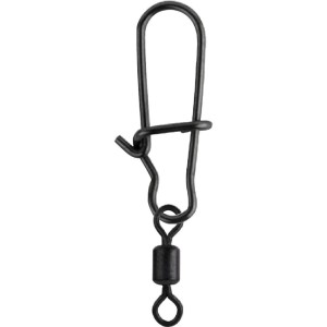 Spro - Matte Black Easy Snap + Rolling Swivel