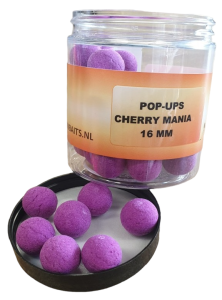 GrainBaits - Fluo Pop-Ups Cherry Mania, Paars