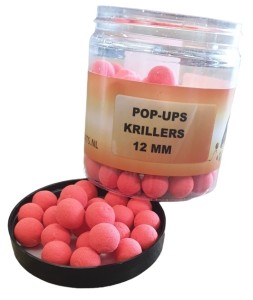 GrainBaits - Fluo Pop-Ups Krillers Rood