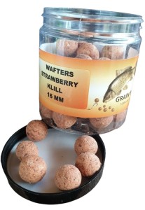 GrainBaits - Wafters 100g Strawberry Krill