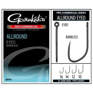Gamakatsu Pro-C Allround Eyed A1 PTFE BL -