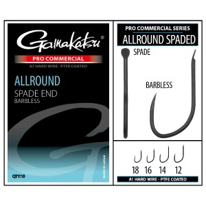 Gamakatsu Pro-C Allround Spade A1 PTFE BL -