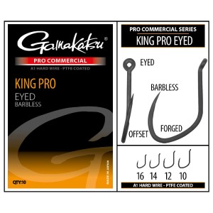 Gamakatsu Pro-C King Pro Eyed A1 PTFE BL -