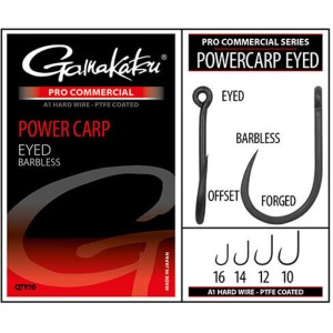 Gamakatsu Pro-C Powercarp Eyed A1 PTFE BL -