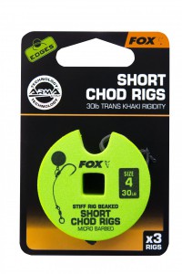Fox - Edges Stiff Chod Rig Short